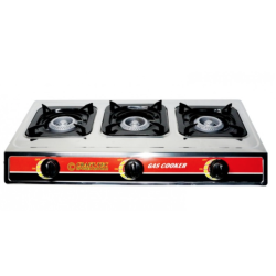 Plita gatit / aragaz portabil inox cu 3 arzatoare Craft tec MX140