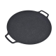 Plita Japoneza rotunda cu manere placa grill antiaderenta pluristratificata diametrul 30 cm
