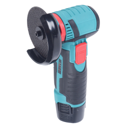 Polizor unghiular electric portabil cu 1acumulator Li Ion 12V