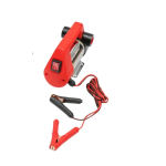 Pompa electrica 12V transfer motorina, 40L/ min maner ROSU