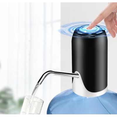 Pompa electrica pentru bidon apa 5W reincarcabila USB Touch Control indicator LED pentru baterie