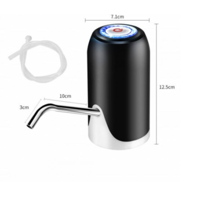 Pompa electrica pentru bidon apa 5W reincarcabila USB Touch Control indicator LED pentru baterie