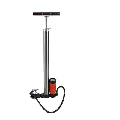 Pompa manuala cu manometru pentru umflat roti Pompa manuala cu manometru pentru umflat roti