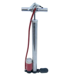 Pompa manuala cu manometru pentru umflat roti