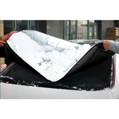 Prelata protectie parbriz cu 2 fete Iarna / Vara 70 x 145 cm