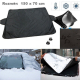 Prelata protectie parbriz cu 2 fete Iarna / Vara 70 x 145 cm