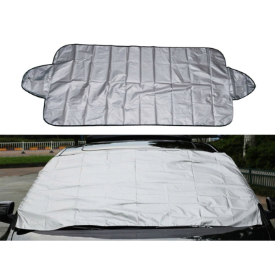 Prelata protectie parbriz cu 2 fete Iarna / Vara 70 x 145 cm