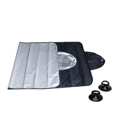 Prelata protectie parbriz cu 2 fete Iarna / Vara 70 x 145 cm