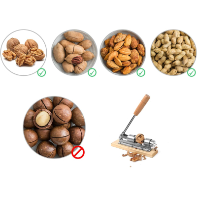 Presa manuala cu menghina  pentru spart nuci si alune