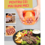 Presa manuala pentru carnati si mici