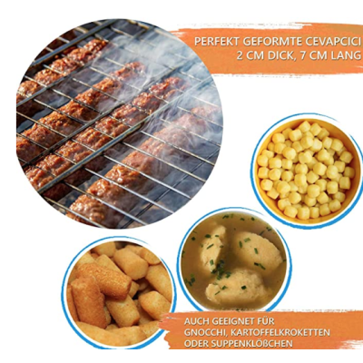 Presa manuala pentru carnati si mici