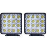 Proiectoare Led Off Road TP-1648 48W 16 12V-24V PATRATE -  Set 2 Bucati