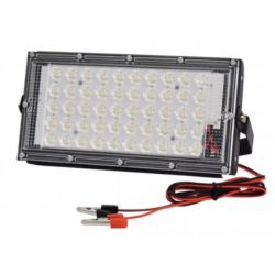 Proiector 100W 12V 96 led smd cu lupa Dreptunghoular CaiCai CLESTI