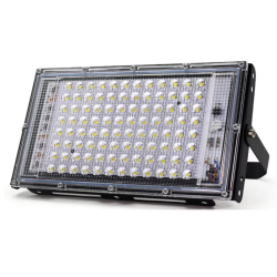 Proiector 100W 12V 96 led smd cu lupa Dreptunghoular CaiCai CLESTI