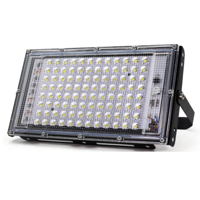 Proiector 100W 12V 96 led smd cu lupa Dreptunghoular CaiCai CLESTI