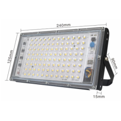 Proiector 100W 220V 96 LED SMD cu lupa Dreptunghoular XL