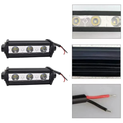 Proiector 3LED auto 9W 6000K 12/24V