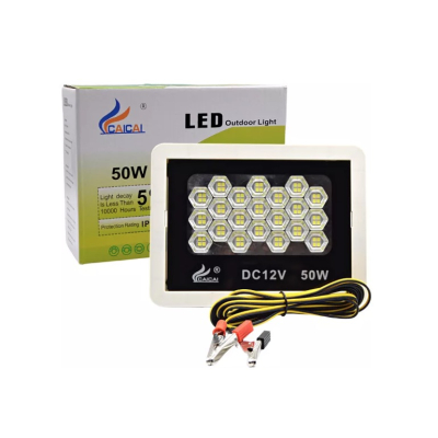 Proiector auto camping putere 100W cu clesti CaiCai 12V