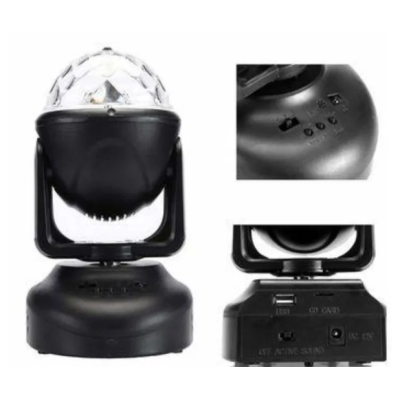 Proiector Disco LSY080 LED rotativ 360 cu telecomanda Proiector Disco LSY080 LED rotativ 360 cu telecomanda