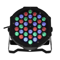 Proiector joc de lumini PAR 36 leduri RGB 8 jocuri de lumini