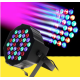 Proiector joc de lumini PAR 36 leduri RGB 8 jocuri de lumini