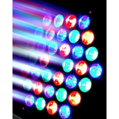 Proiector joc de lumini PAR 36 leduri RGB 8 jocuri de lumini