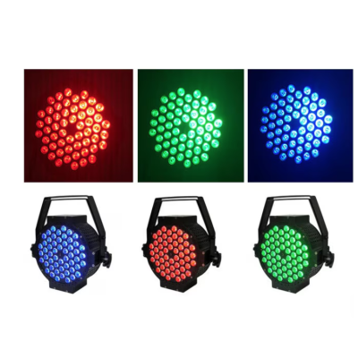 Proiector joc de lumini PAR 54 leduri RGB 8 jocuri de lumini