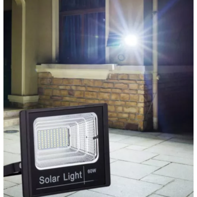 Proiector LED 100W cu panou solar si telecomanda HA