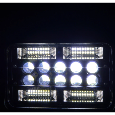 Proiector LED auto 192W cu 46 led uri