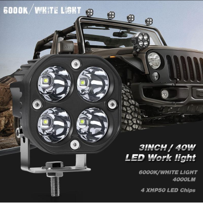 Proiector LED auto 40w OFFROAD