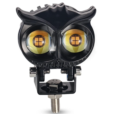 Proiector LED auto cu 2 FAZE putere 30W 6000K model bufnita