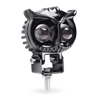 Proiector LED auto cu 2 FAZE putere 30W 6000K model bufnita