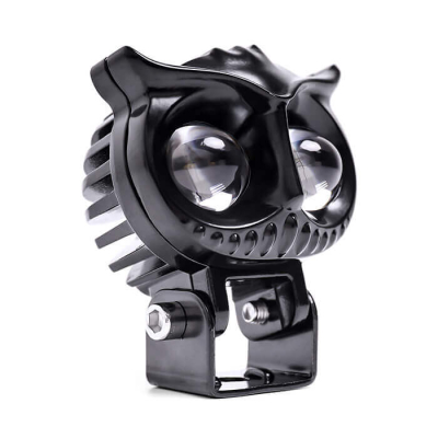 Proiector LED auto cu 2 FAZE putere 30W 6000K model bufnita