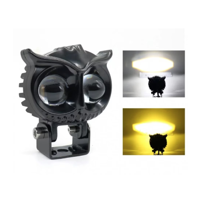 Proiector LED auto cu 2 FAZE putere 30W 6000K model bufnita