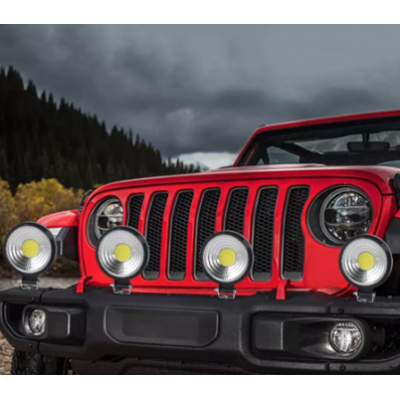 Proiector LED auto LED COB Andowl Q ZD563 putere 30W ROTUND