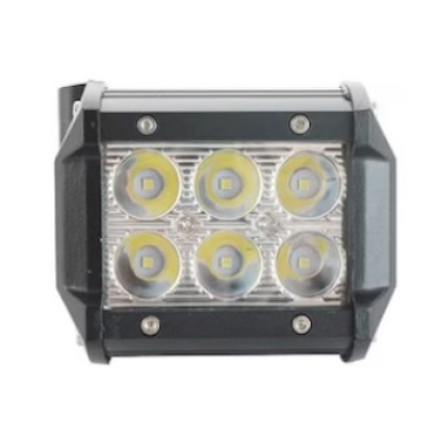 Proiector LED Auto Off Road 6 LED-uri 18W Dreptunghiular