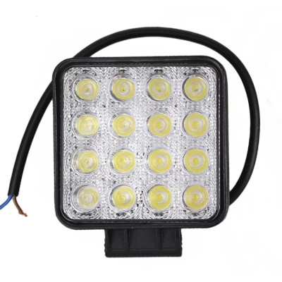 Proiector LED auto Offroad 16 led 48W PATRAT