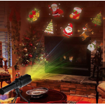 Proiector LED Laser tip Lanterna Andowl SE679 01 Decorare casa si gradina