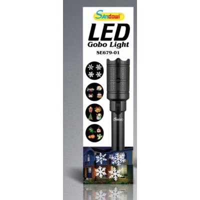 Proiector LED Laser tip Lanterna Andowl SE679 01 Decorare casa si gradina