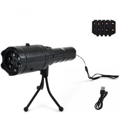 Proiector LED Laser tip Lanterna Andowl SE679 01 Decorare casa si gradina