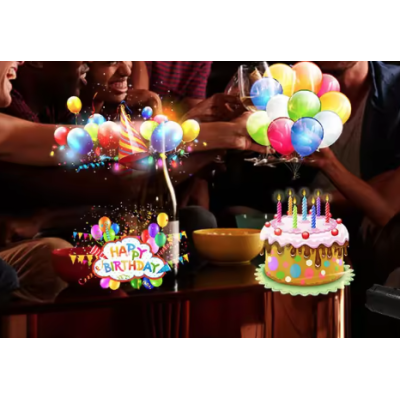 Proiector LED Laser tip Lanterna Andowl SE679 01 Decorare casa si gradina