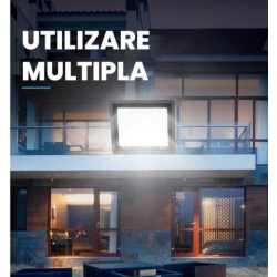 Proiector LED SMD 100W 220V IP66 Iluminat Exterior