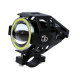 Proiector led U7 angel eyes, Moto, ATV, Off Road cu 2 faze si mod stroboscop