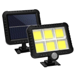 Proiector solar 10W 6 casete COB SL-F120 Senzor de lumina si miscare