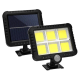 Proiector solar 10W 6 casete COB SL-F120 Senzor de lumina si miscare