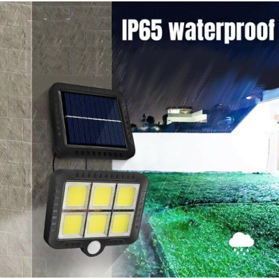 Proiector solar 10W 6 casete COB SL-F120 Senzor de lumina si miscare