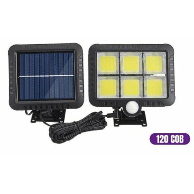 Proiector solar 10W 6 casete COB SL-F120 Senzor de lumina si miscare