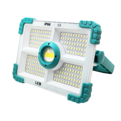 Proiector solar COBA CB F188 cu 188 LED putere 100 W alb/albastru 5 casete