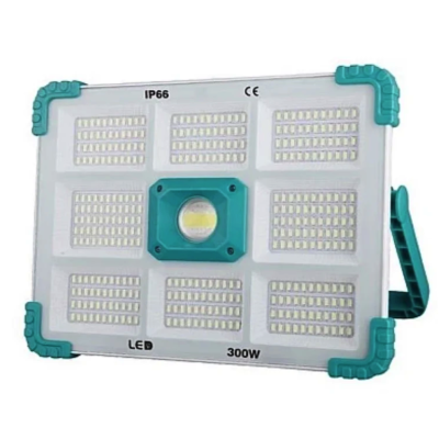 Proiector solar COBA CB F374 cu 374 LED putere 300 W alb/albastru 9 casete