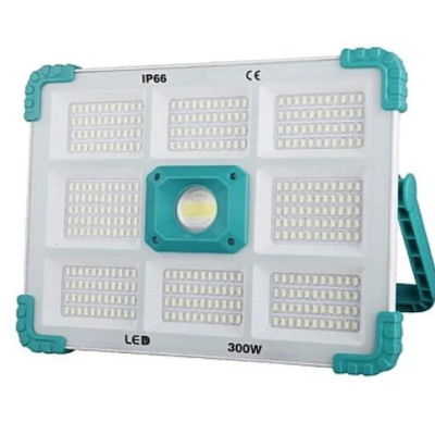 Proiector solar COBA CB F374 cu 374 LED putere 300 W alb/albastru 9 casete